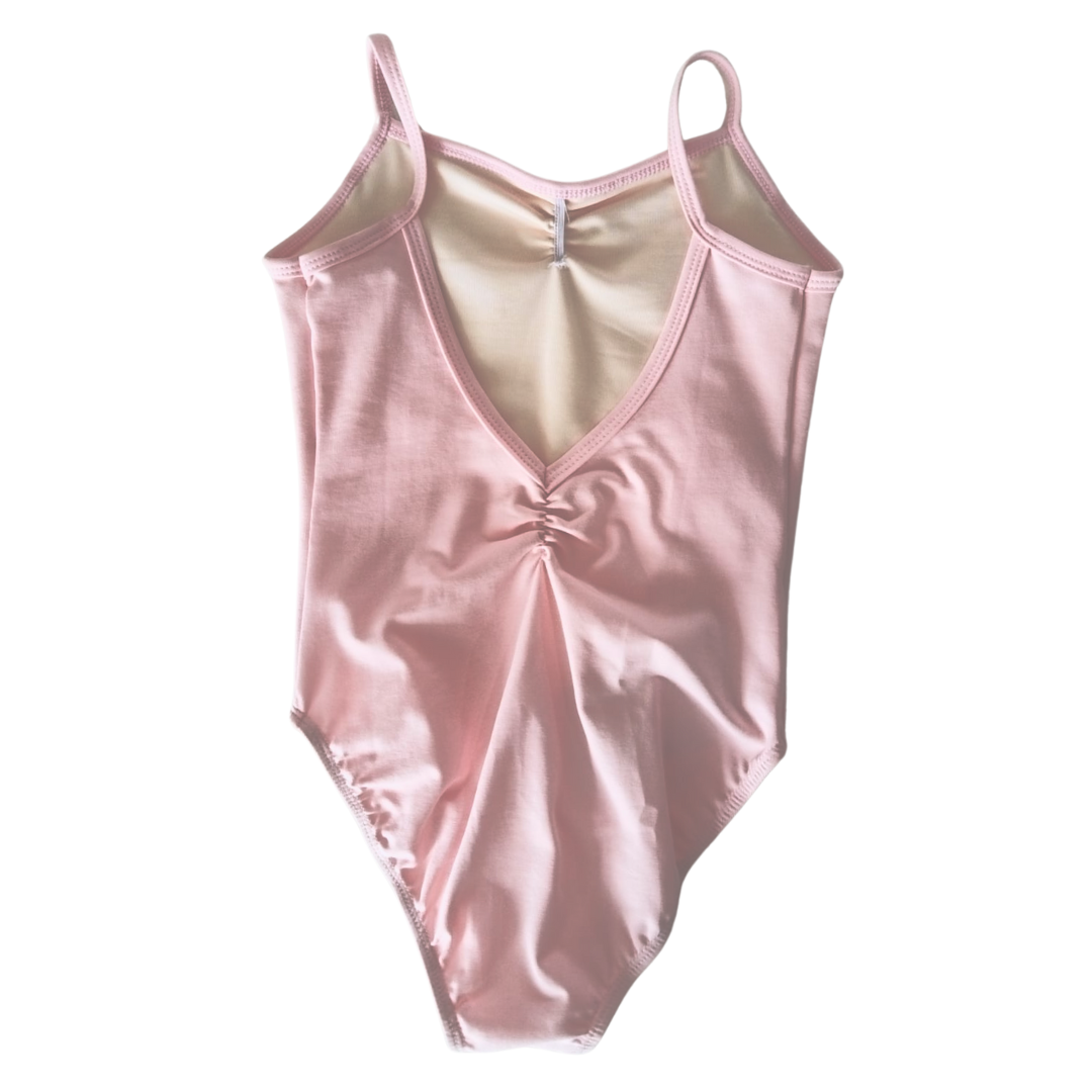 Pinched Detail Kids Leotard