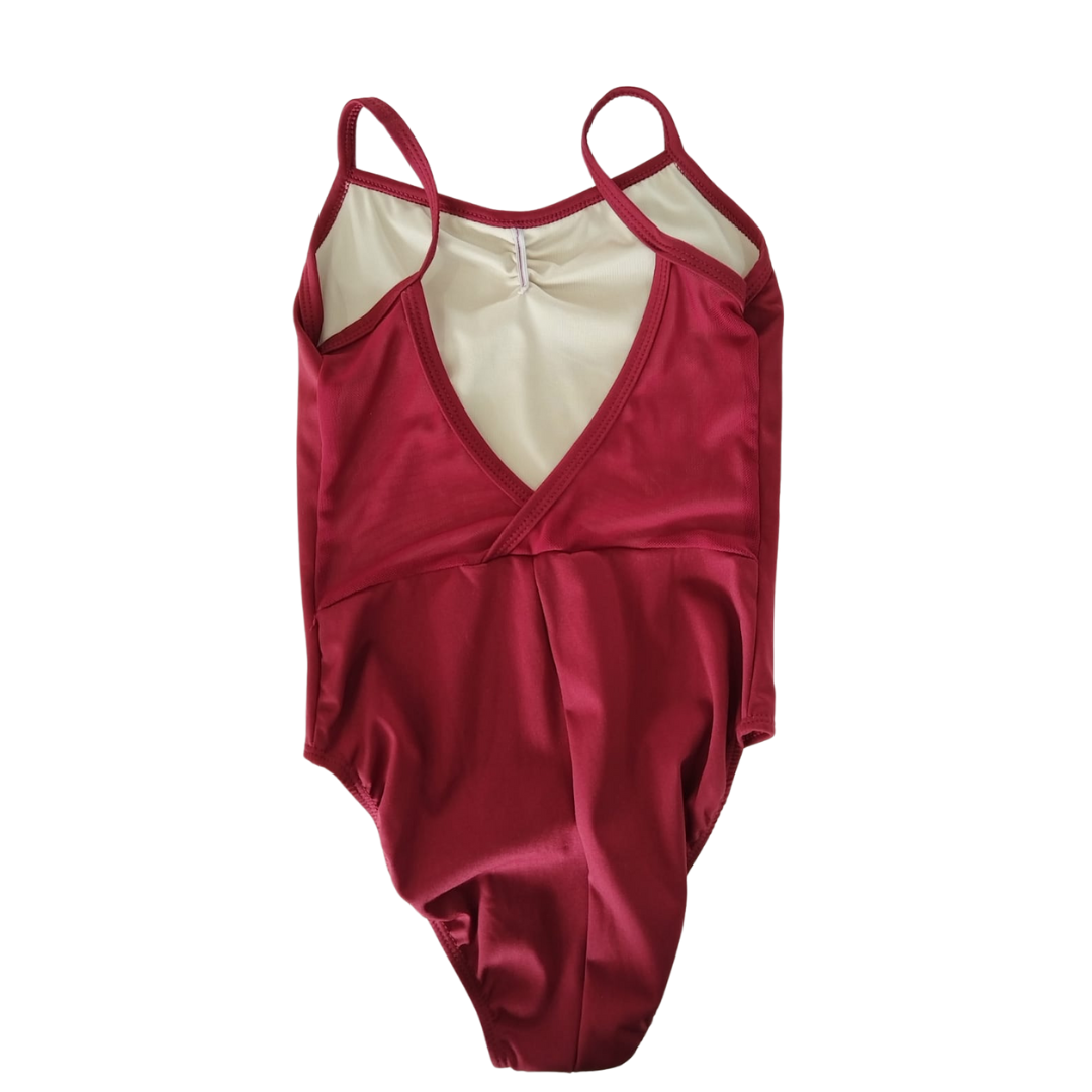 Back V-Mesh Kids Leotard