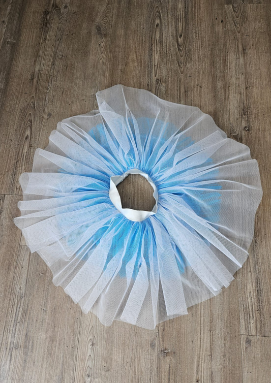 Snowy Blue Tutu