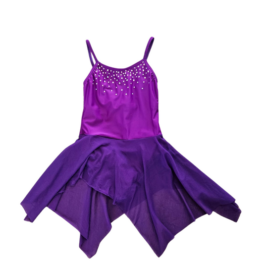 Purple leotard & Skirt