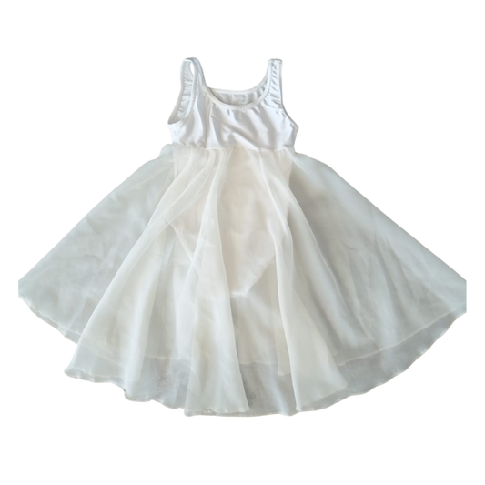 White Flowy Cloud 9 Dress