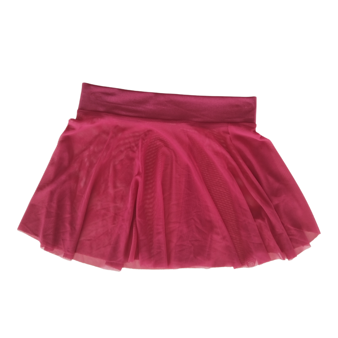 Maroon Skirt