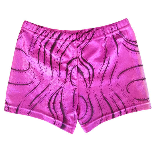 Pink Detailed Hot Shorts