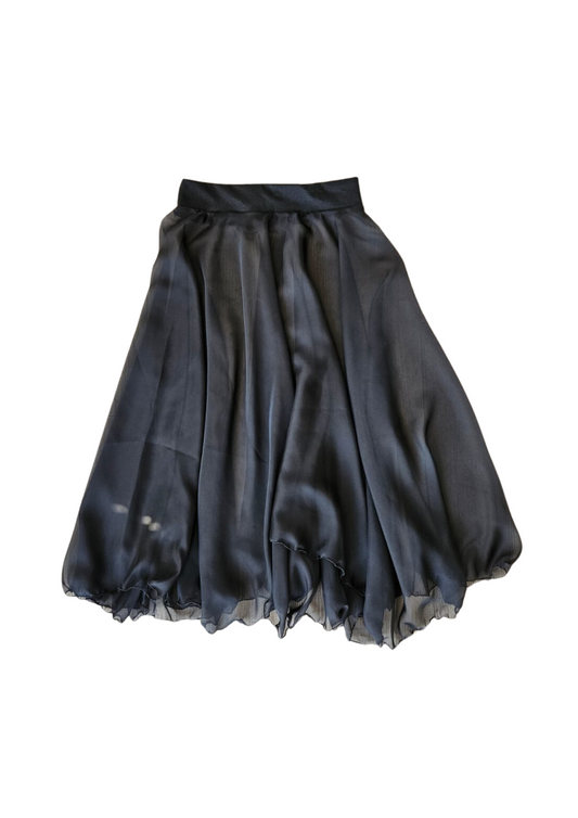 Long Chiffon Skirt