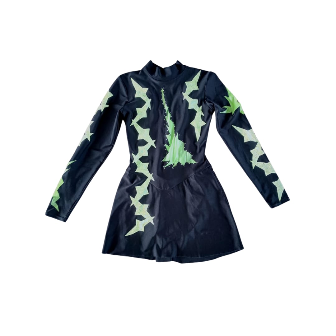 Green Lightning Dress