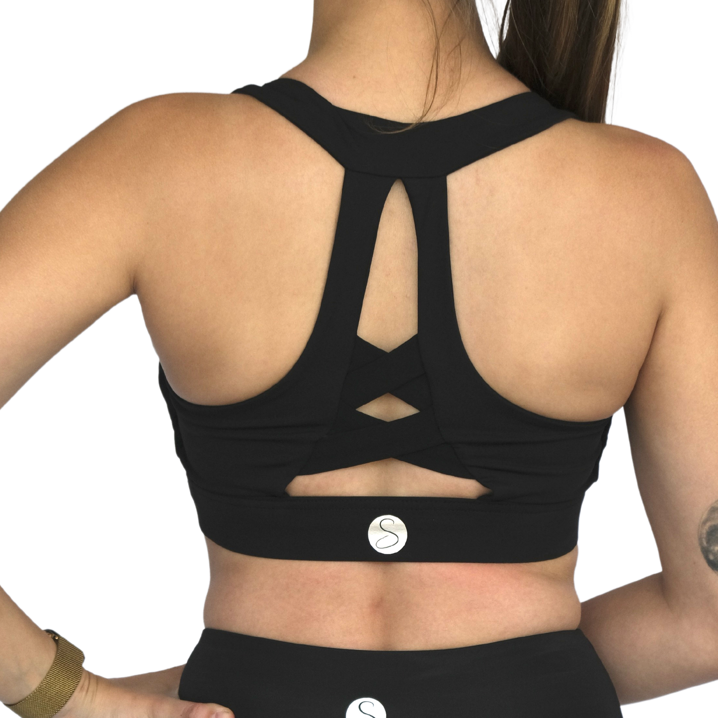 Stretch Mesh Iconic Sports Bra