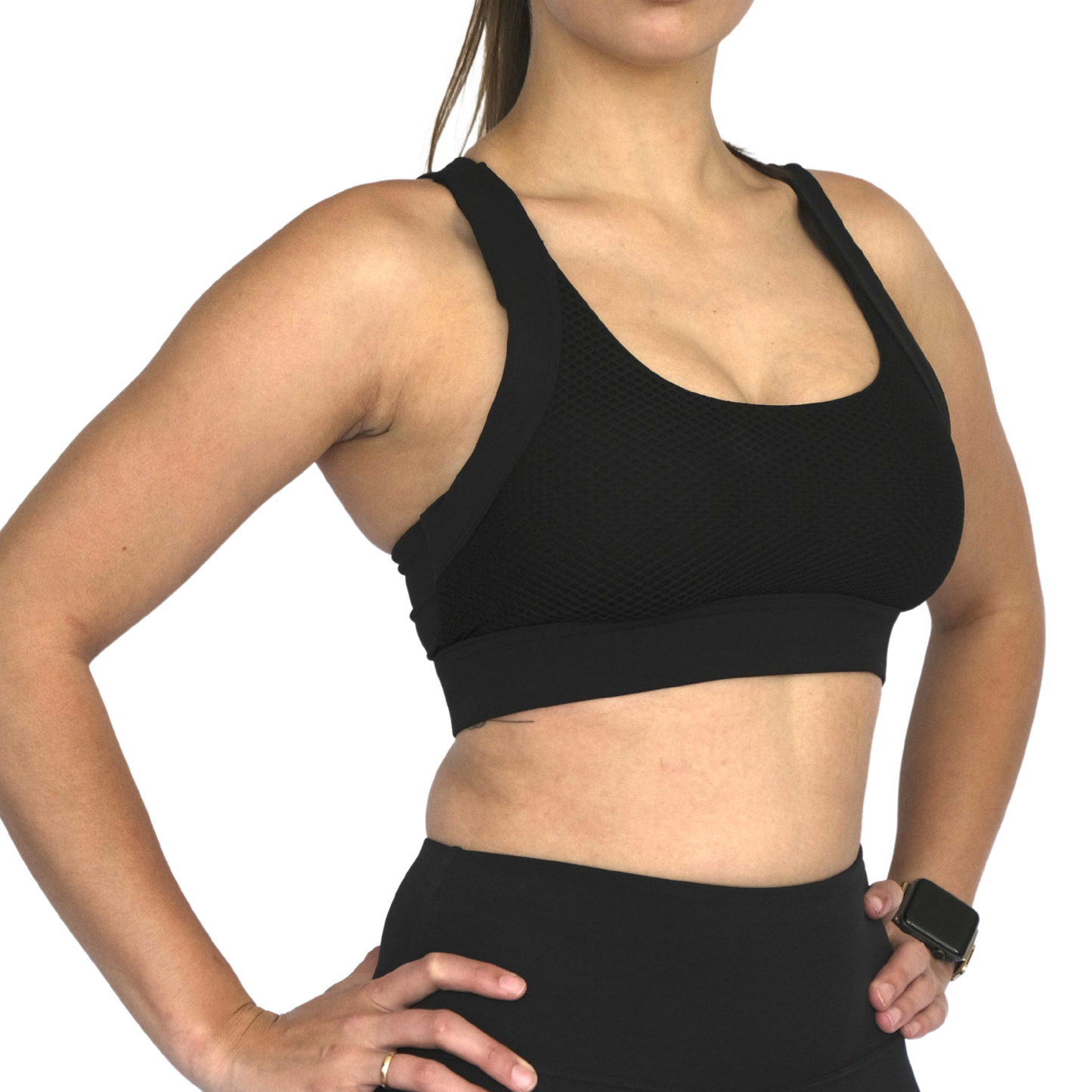 Stretch Mesh Iconic Sports Bra